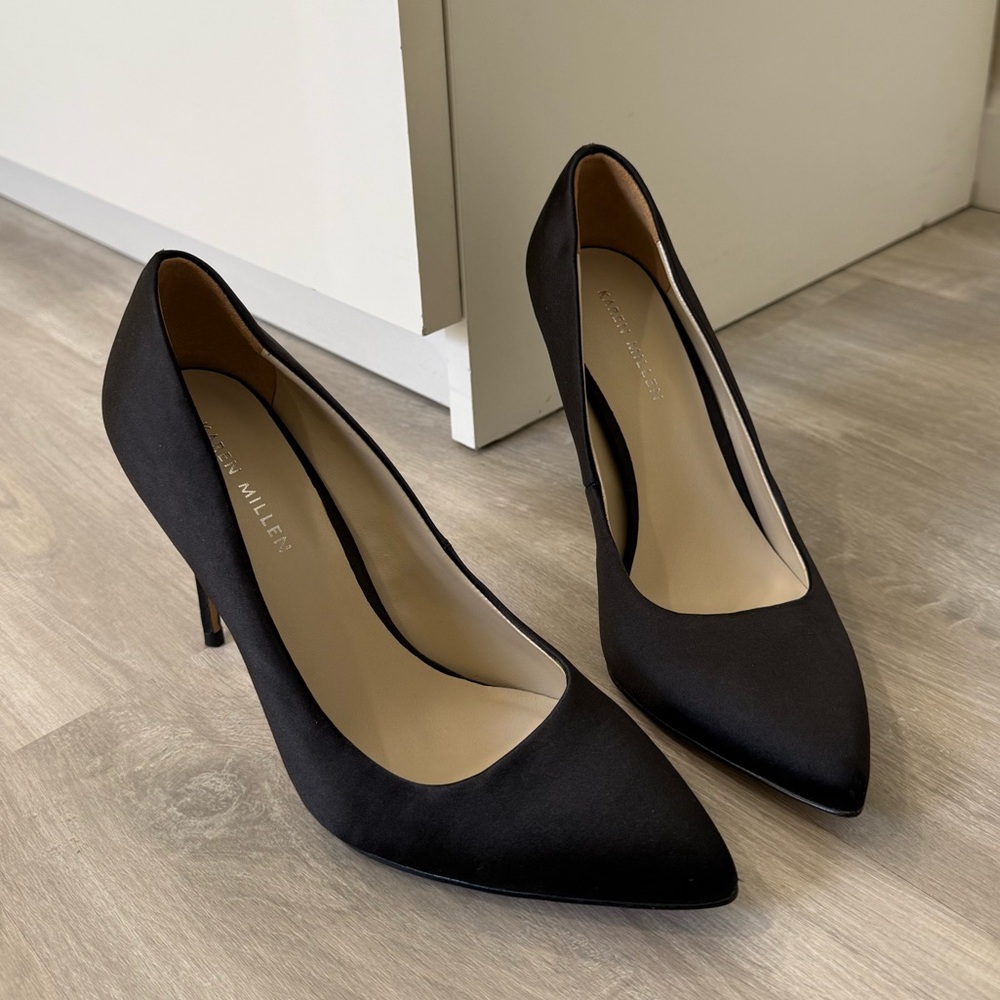 Karen Millen Black Heels